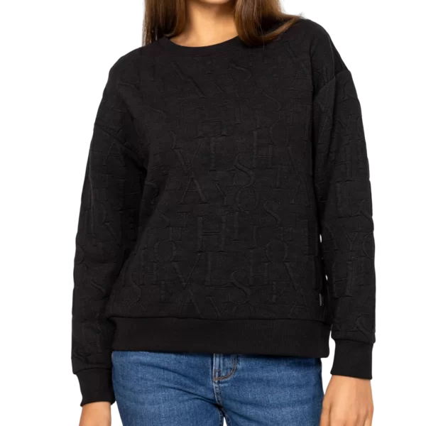 Γυναικείο Dalbiw25 Φούτερ Μαύρο Heavy Tools T02025-BLACK