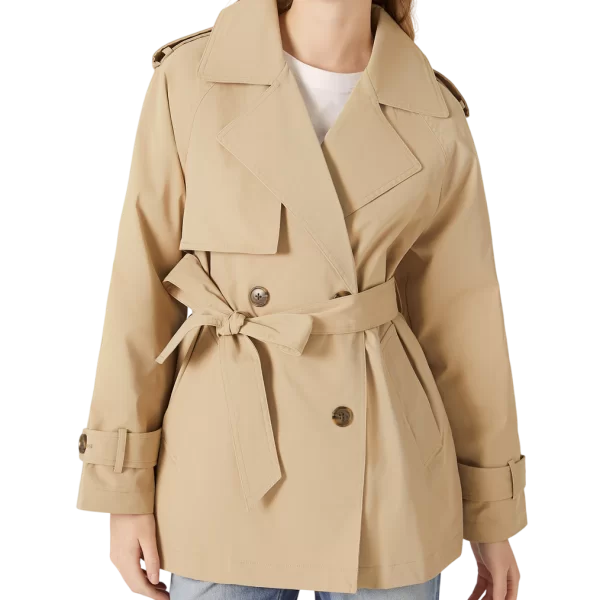 Alcott Γυναικεία Καπαρντίνα Μπεζ Alcott CP0003DOAY15-BEIGE DARK