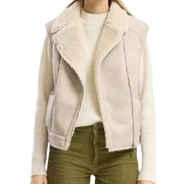 Γυναικείο Γιλέκο Μπεζ S.Oliver 2168438-8001