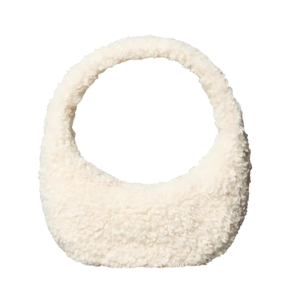 Γυναικεία Sherpa Τσάντα Εκρού Calvin Klein LV04F3142G-QJ5