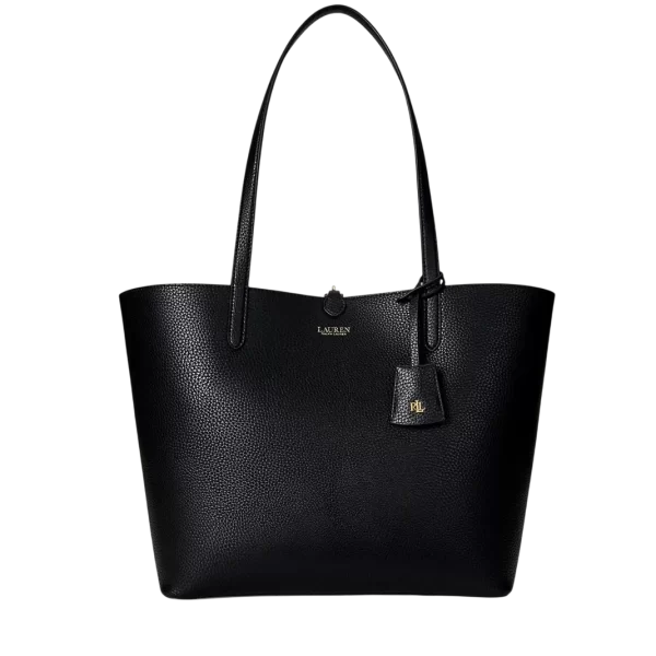 Ralph Lauren Γυναικεία Τσάντα Διπλής Όψεως Μαύρη Ralph Lauren 431795329073-BLACK