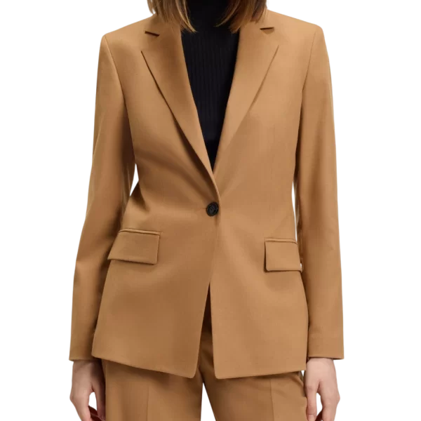 HUGO Γυναικείο Atana-2 Σακάκι Καφέ Hugo 50547677-230