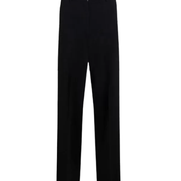 Γυναικείο Παντελόνι Μαύρο Karl Lagerfeld A4W10115-101 WHITE BLACK