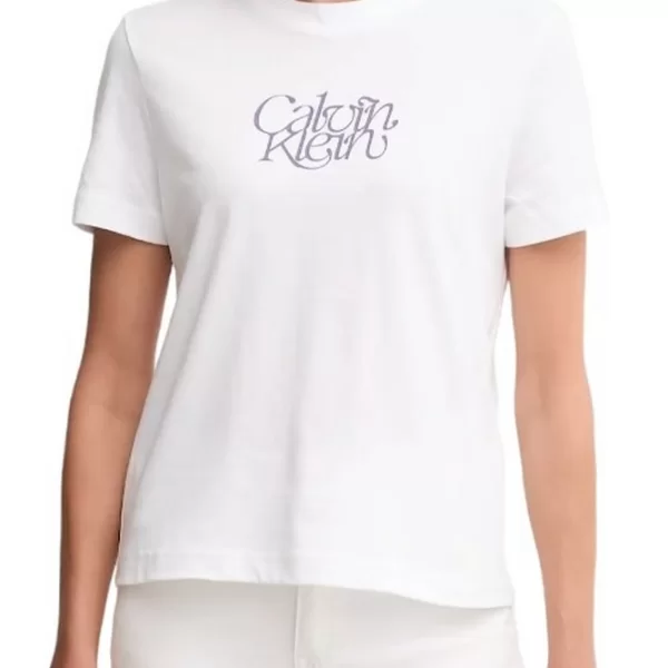 Calvin Klein Γυναικείο T-shirt Λευκό Calvin Klein LV047D210G-YAA