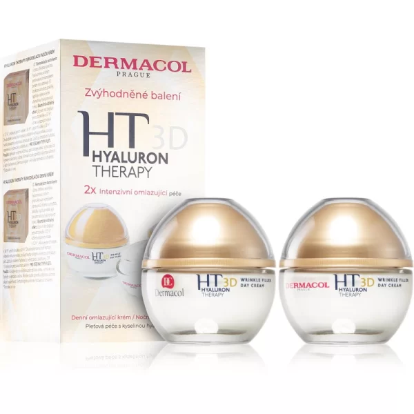 Dermacol Dermacol Hyaluron Therapy 3D σετ για λεία επιδερμίδα