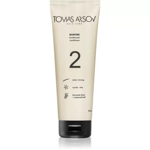 Tomas Arsov Tomas Arsov Bonfire Rinse Off Conditioner βαθιά αποκαταστατικό κοντίσιονερ για ξηρά, ταλαιπωρημένα μαλλιά 250 ml
