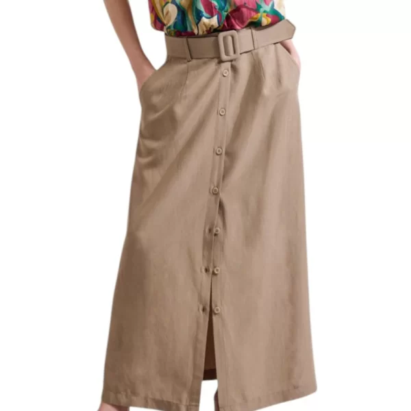 NAMASTE ΦΟΥΣΤΑ SERENELLA SS0326006-ELEPHANT SandyBrown