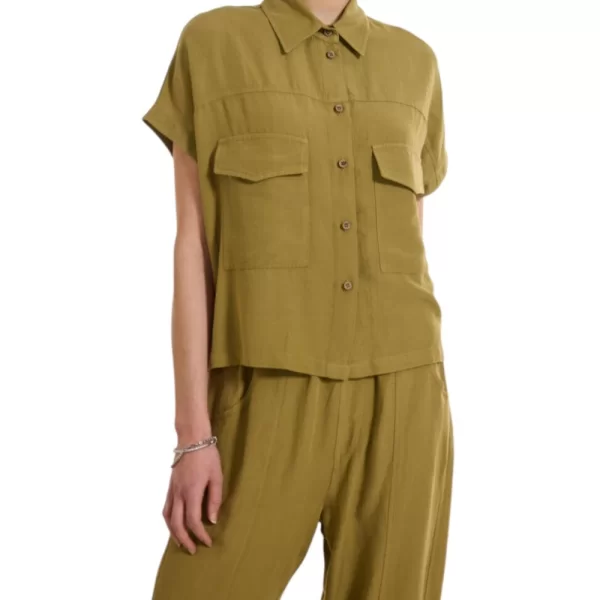 NAMASTE ΠΟΥΚΑΜΙΣΟ GORDON_1 SS0426032-OLIVE Olive