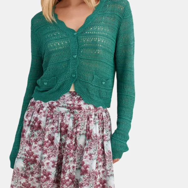 ATTRATTIVO ΖΑΚΕΤΑ 9P23397-TEAL Green