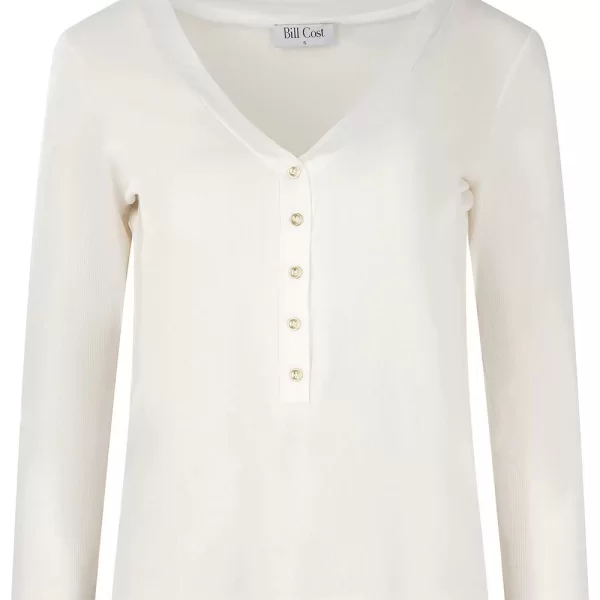 BILL COST ΜΠΛΟΥΖΑ 10-220034-0-ΕΚΡΟΥ Ecru