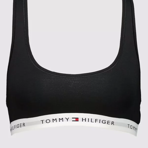 TOMMY HILFIGER UNLINED BRALETTE UW0UW03820-BEH Black