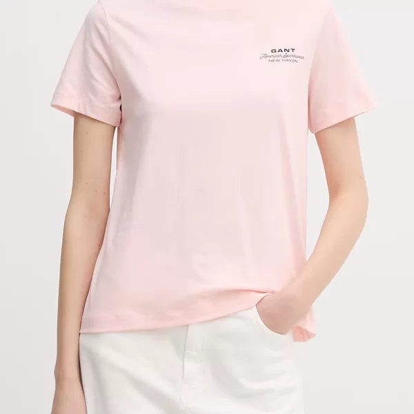 GANT ΜΠΛΟΥΖΑ ΚΜ REG GRAPHIC PRINT SS T-SHIRT 3GW4201487-647 LightPink