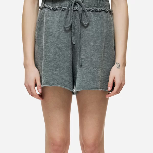 DIRTY LAUNDRY RAW CUT SWEATBERMUDA DLWSB000038-VINTAGE GREY DarkGray