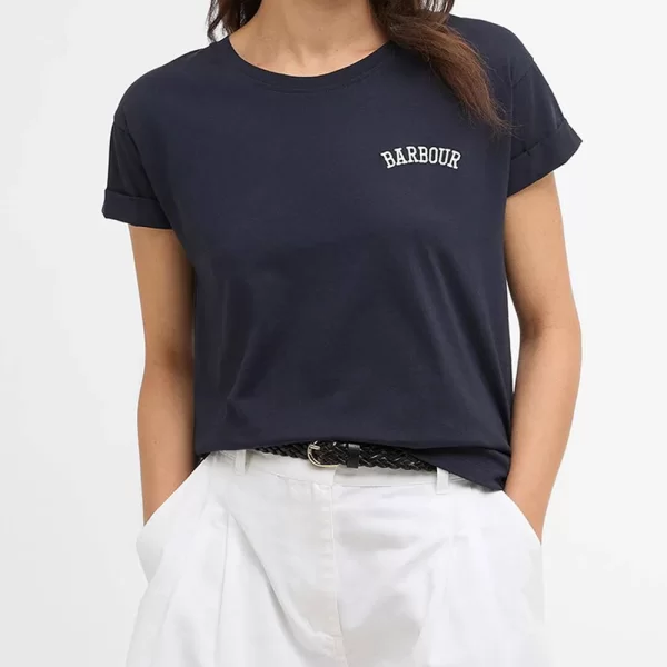 BARBOUR ΜΠΛΟΥΖΑ T-SHIRT Κ/Μ LTS0718-BRNY73.1 NavyBlue