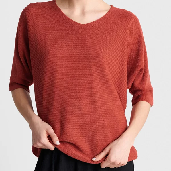 ALE ΜΠΛΟΥΖΑ 8P17237J-PAPRI Firebrick