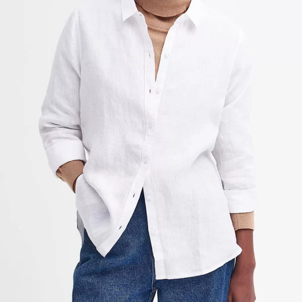 BARBOUR BARBOUR ΠΟΥΚΑΜΙΣΟ LSH1315-BRWH11 White