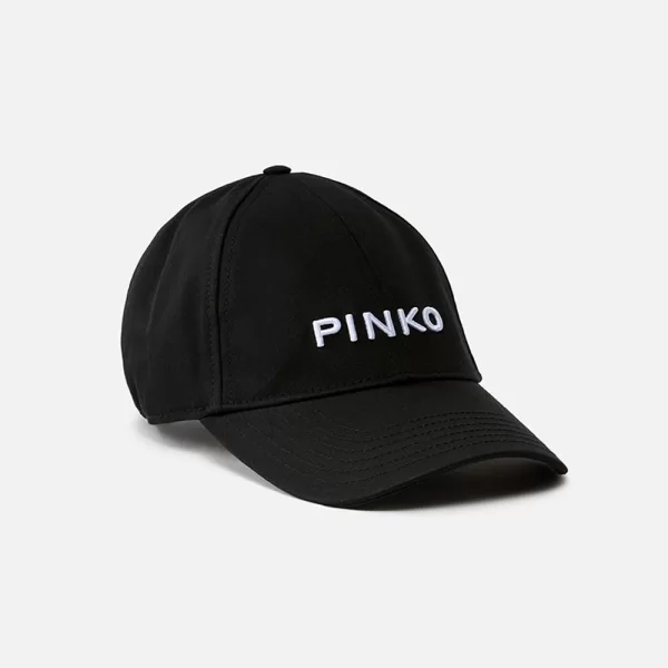 PINKO BREAK DANCE BASEBALL CAP COTON 106739A38Q-Z99 Black