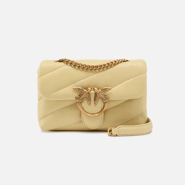 PINKO LOVE PUFF BABY CL SHEEP NAPPA 100040A0F2-C39Q Yellow