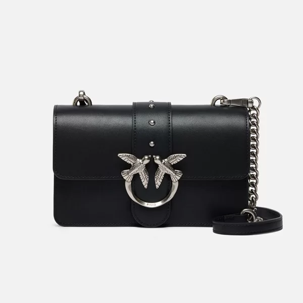 PINKO LOVE ONE MINI ST. CL VITELLO S 105856A0F1-Z99O JetBlack
