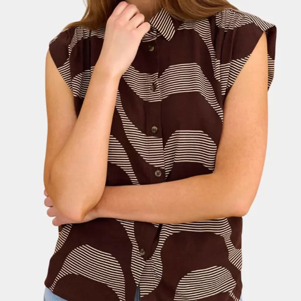 ATTRATTIVO ΠΟΥΚΑΜΙΣΟ 9923213-CHOCO Chocolate