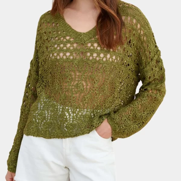 ATTRATTIVO ΜΠΛΟΥΖΑ 9P23390-LADI Olive