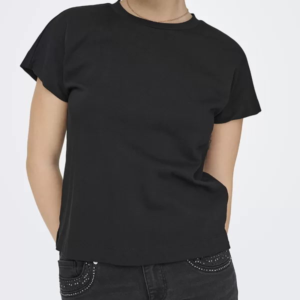 ONLY ONLERICA S/S TOP JRS NOOS 15308926-BLACK Black