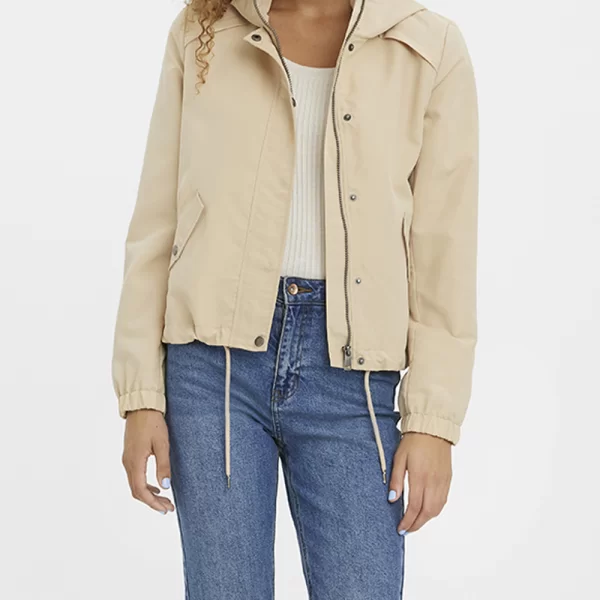 VERO MODA VMZOA SHORT PARKA NOOS 10278214-Irish Cream Cream