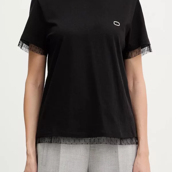 TWINSET ΜΠΛΟΥΖΑ 252TT231A-00006 Black