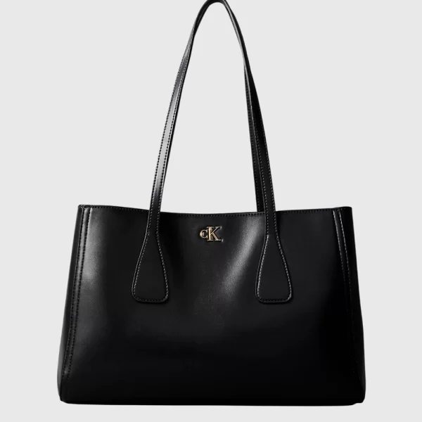 CALVIN KLEIN JEANS CK MEDIUM WORK TOTE LV04F3442G-YIH Black