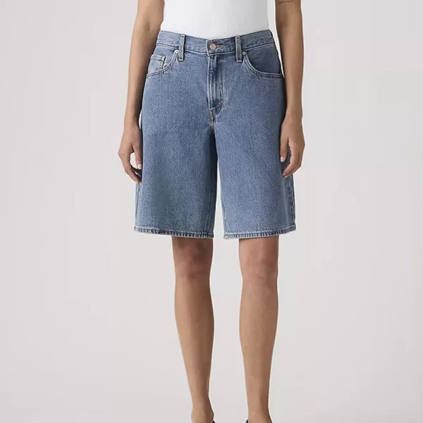 LEVIS BAGGY DAD JORT 000MJ-0016-0016 DenimBlue