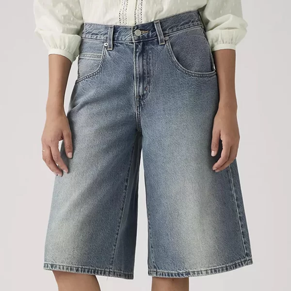 LEVIS SUPER BAGGY JORT 005DT-0002-0002 DenimBlue