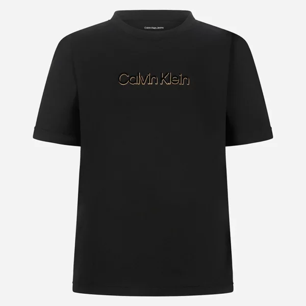 CALVIN KLEIN SS CLASSIC FOIL CALVIN KLEIN TEE LV047E821G-UB1 Black