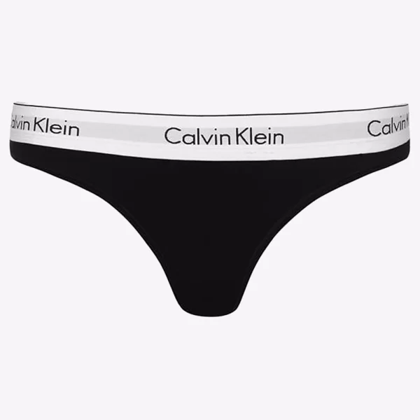 CALVIN KLEIN THONG LV00QF8518-UB1 Black