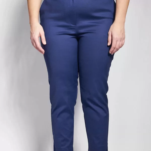 PARABITA Παντελόνι chino ανορθωτικό σε ίσια γραμμή 012610209706-003 Blue