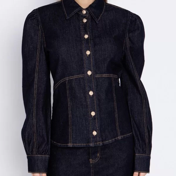 TOI&MOI ΤΖΙΝ ΠΟΥΚΑΜΙΣΟ 30-5695-126-1014 DenimDarkBlue