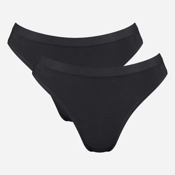 SLOGGI sloggi GO Sense High leg 2P 10225668-0004 Black