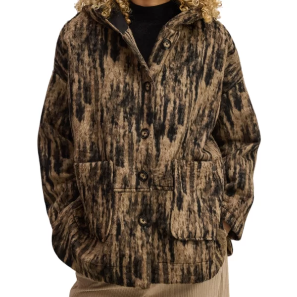 NAMASTE ΗΜΙΠΑΛΤΟ WW5125004-MARRON CookieBrown