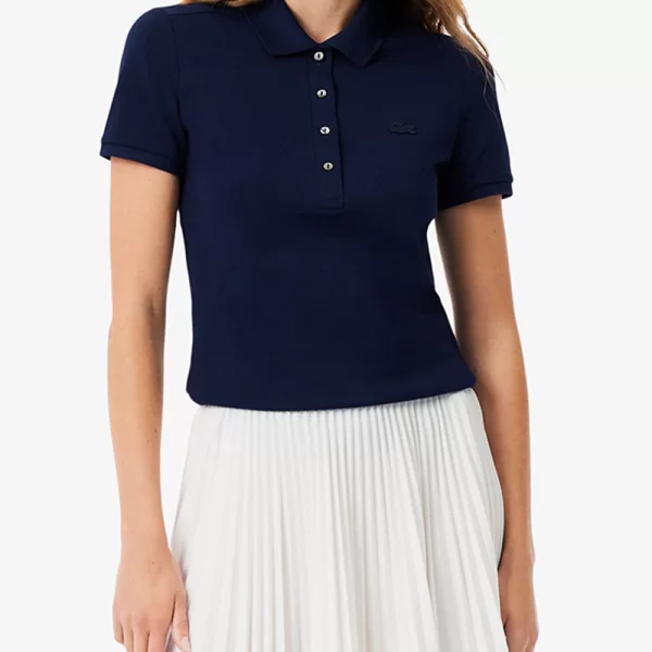 LACOSTE ΜΠΛΟΥΖΑ ΚΜ POLO SS 3PF5462-166 NavyBlue