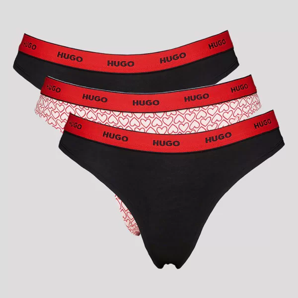 HUGO TRIPLET THONG DESIGN 10272521 01 50545703-695-695 Mixed