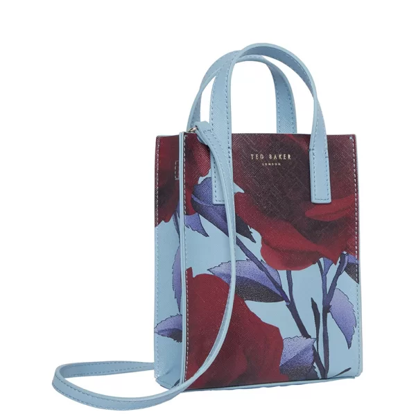 TED BAKER EVERRLY Mini Rose Print Icon Bag 282648-mid Mixed