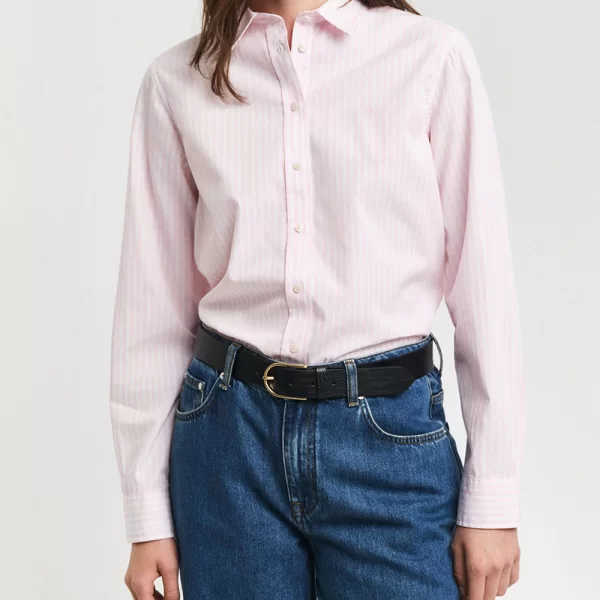 GANT ΥΠΟΚΑΜΙΣΟ ΜΜ REG POPLIN STRIPED SHIRT 3GW4300214-662 LightPink