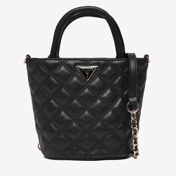 GUESS GIULLY II MINI TOTE ΤΣΑΝΤΑ ΓΥΝΑΙΚΕΙΟ HWQG9673760-BLA Black
