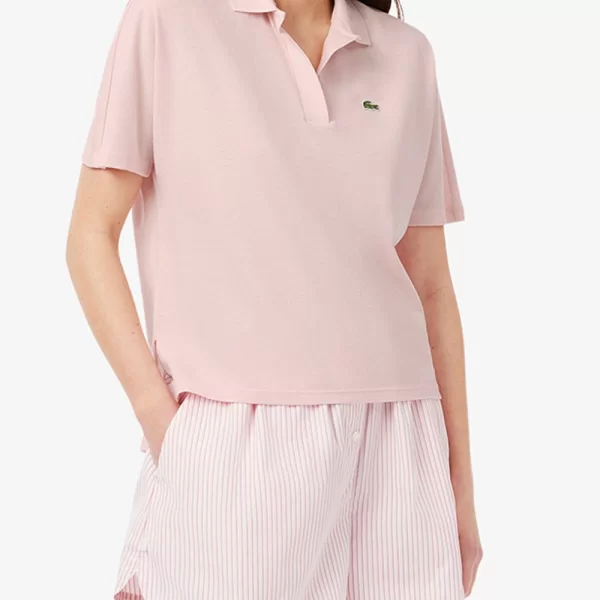 LACOSTE ΜΠΛΟΥΖΑ ΠΟΛΟ ΚΜ POLO SS 3PF1123-ADY LightPink