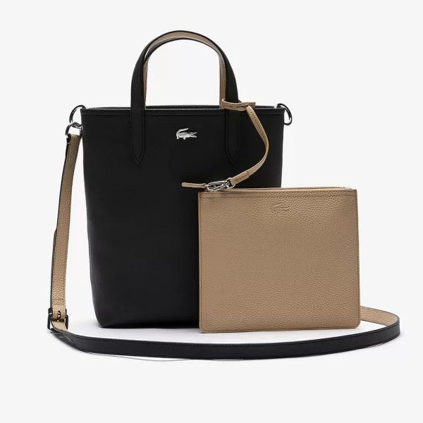 LACOSTE ΤΣΑΝΤΑ VERTICAL SHOPPING BAG 3NF2991AA-A91 JetBlack