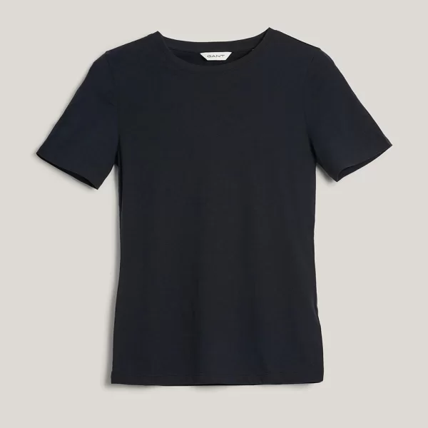 GANT ΜΠΛΟΥΖΑ ΚΜ LIGHT COTTON SS T-SHIRT 3GW4202596-5 Black