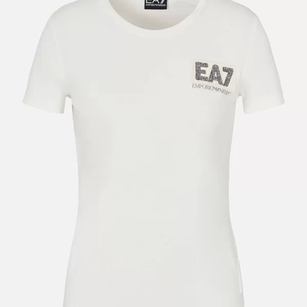 EA7 T-SHIRT 7W000492AF10373-U0005 OffWhite