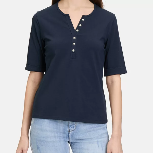 BETTY BARCLAY BETTY BARCLAY BLOUSE 2384/1881-8345 DarkBlue