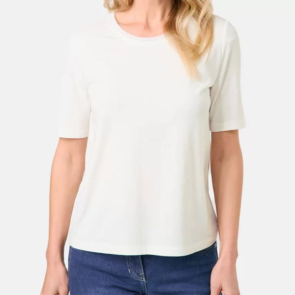 GERRY WEBER T-SHIRT 1/2 SLEEVE 977092-35061-99700 OffWhite