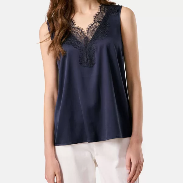 TAIFUN TAIFUN T-SHIRT 1/2 SLEEVE 971962-19681-08920 NavyBlue