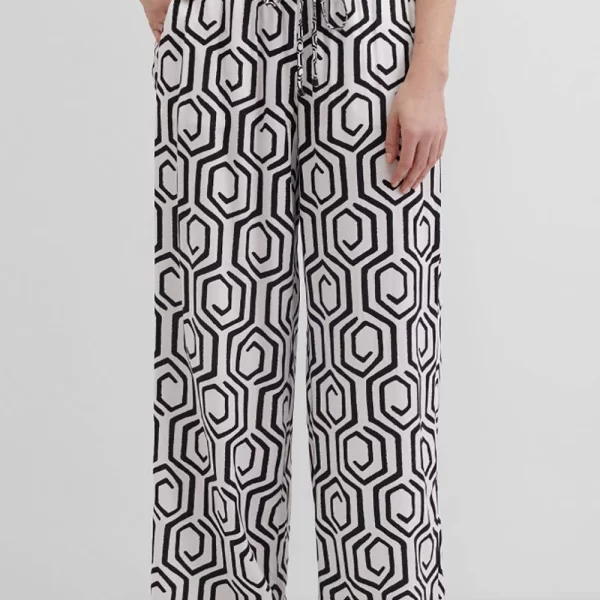 GERRY WEBER PANT LONG 520048-31430-09069 OffWhite